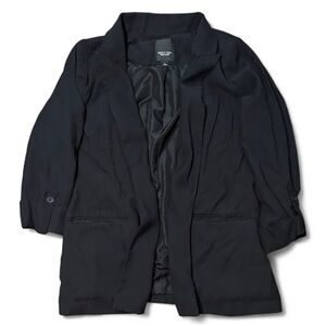 Simply Vera Wang Women’s Black Blazer with 3/4 Sleeves Size Large